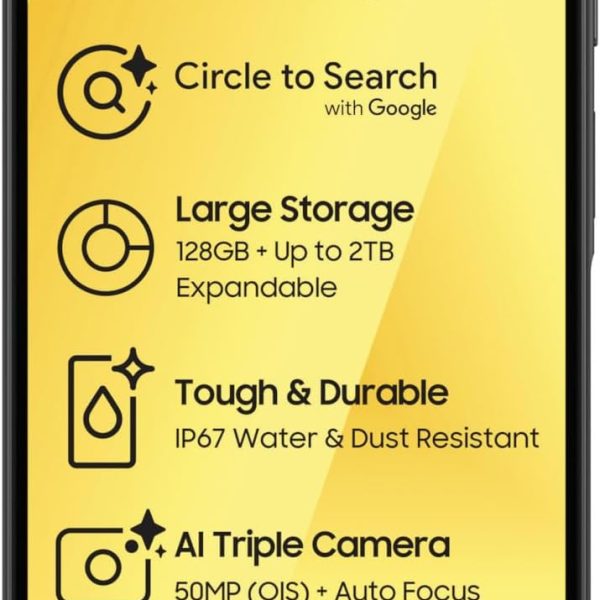 SAMSUNG GALAXY A26 5G 128GB BLACK (Dual SIM)