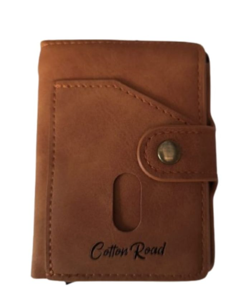 Cotton Road Pop-Up Card Wallet - Sleek, Secure & Stylish!
